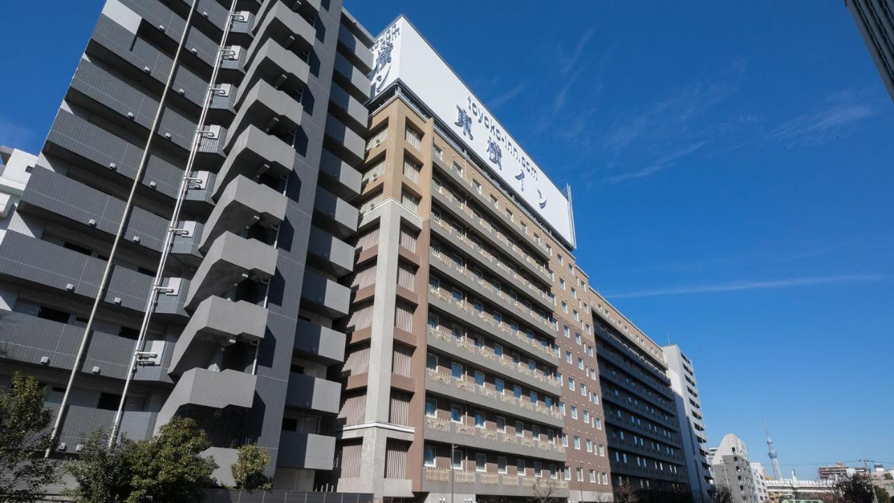 Toyoko Inn Tokyo Monzen-Nakacho Eitaibashi Buitenkant foto