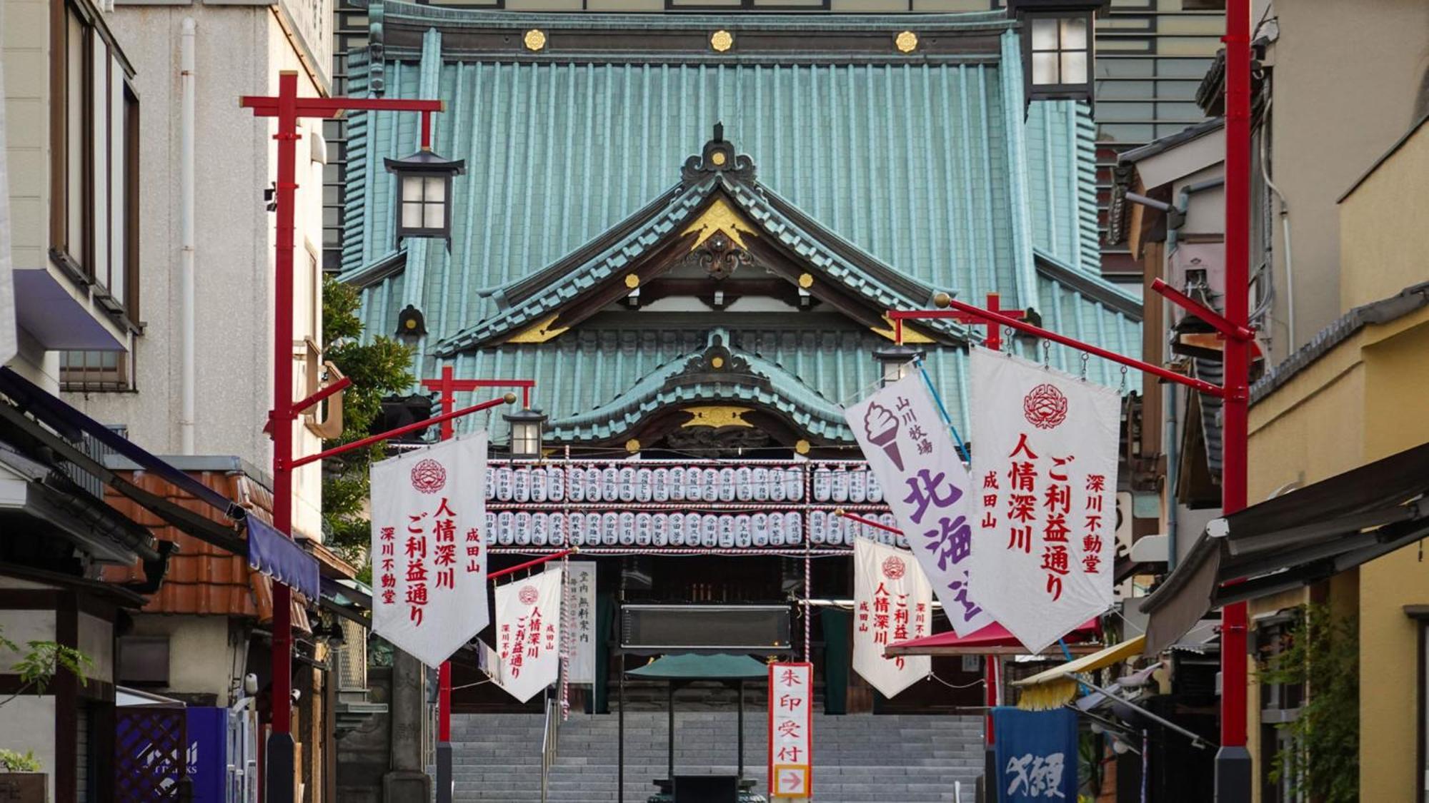 Toyoko Inn Tokyo Monzen-Nakacho Eitaibashi Buitenkant foto
