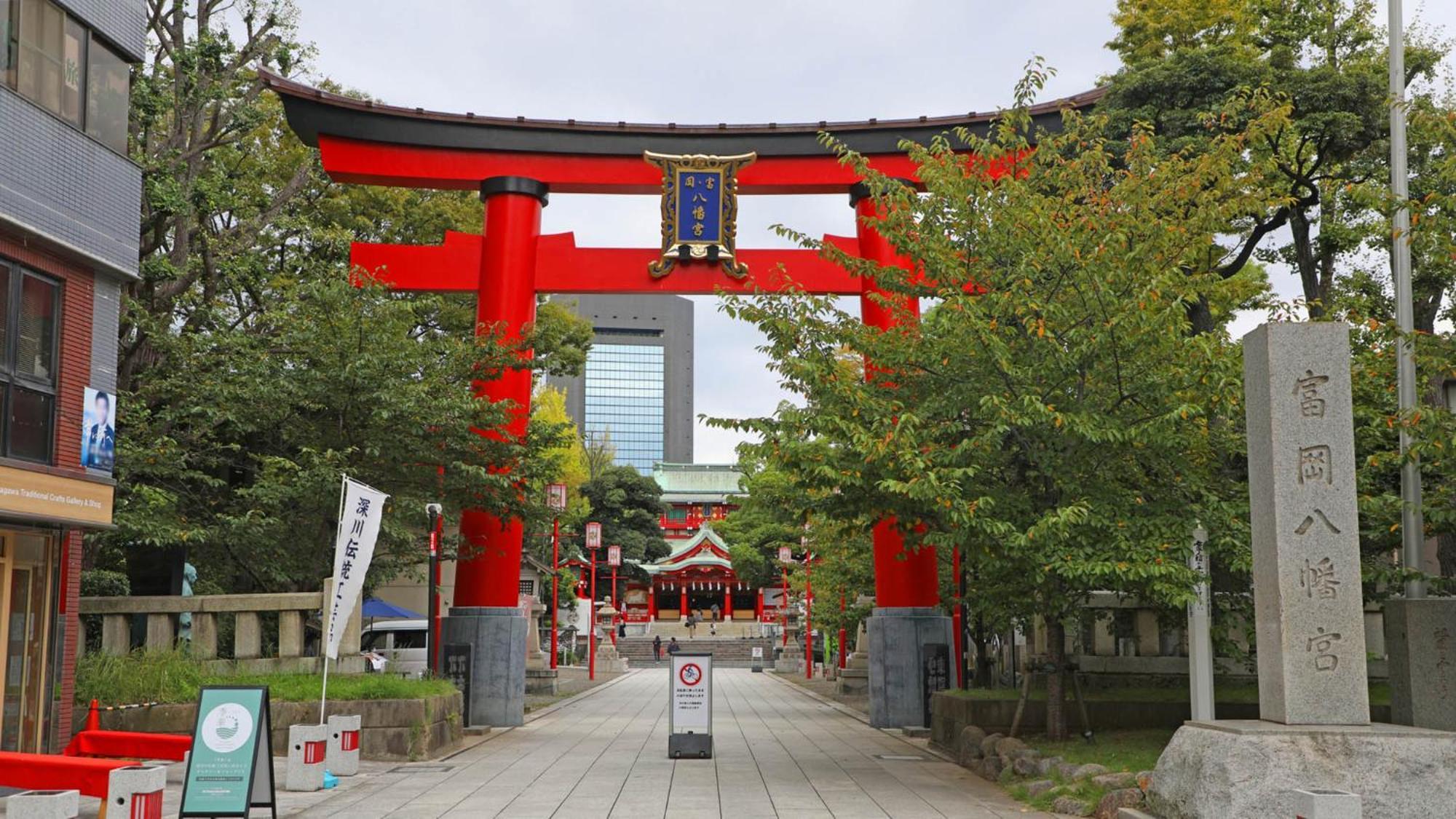 Toyoko Inn Tokyo Monzen-Nakacho Eitaibashi Buitenkant foto